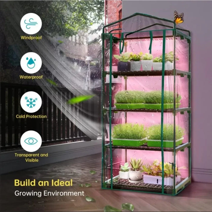 Greenhouse: Provides a range of greenhouses designed for year-round gardening, helping users cultivate plants efficiently regardless of the season.

