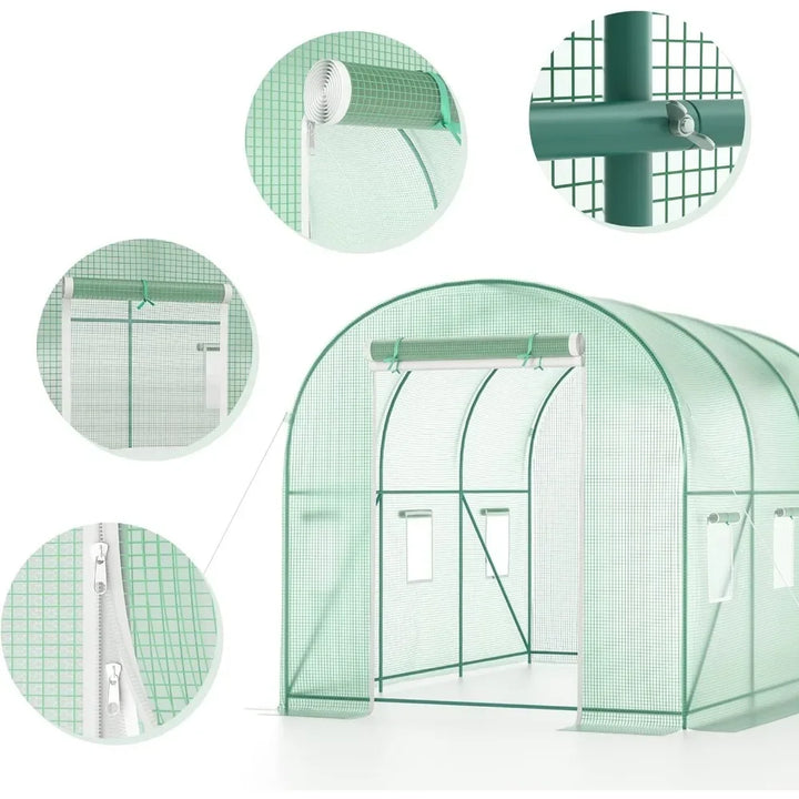 Greenhouse: Provides a range of greenhouses designed for year-round gardening, helping users cultivate plants efficiently regardless of the season.

