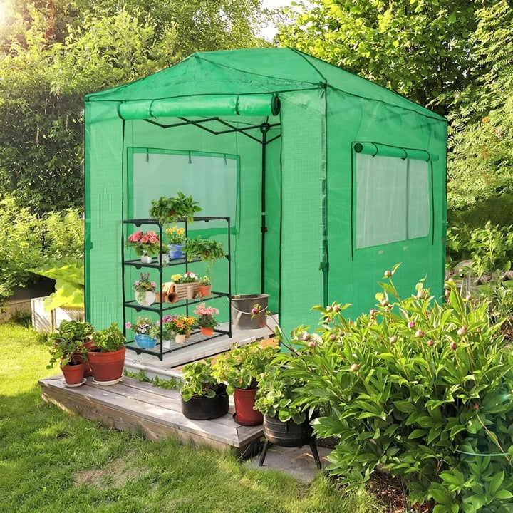 Greenhouse: Provides a range of greenhouses designed for year-round gardening, helping users cultivate plants efficiently regardless of the season.

