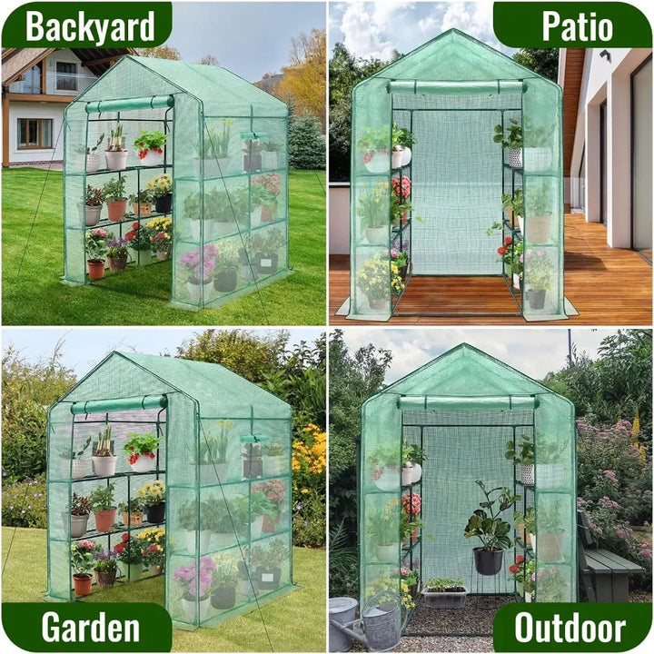 Greenhouse: Provides a range of greenhouses designed for year-round gardening, helping users cultivate plants efficiently regardless of the season.

