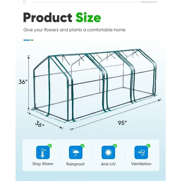 Greenhouse: Provides a range of greenhouses designed for year-round gardening, helping users cultivate plants efficiently regardless of the season.

