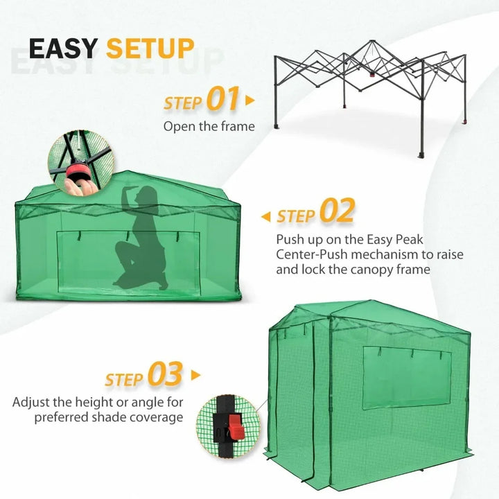 Greenhouse: Provides a range of greenhouses designed for year-round gardening, helping users cultivate plants efficiently regardless of the season.

