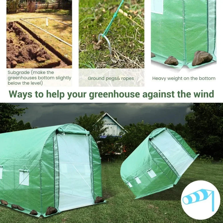 Greenhouse: Provides a range of greenhouses designed for year-round gardening, helping users cultivate plants efficiently regardless of the season.

