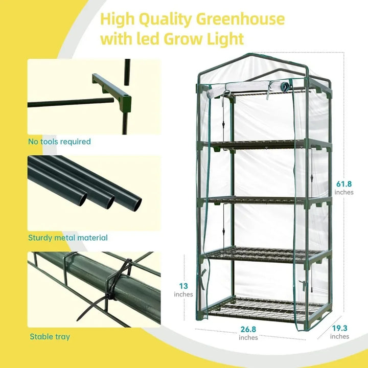 Greenhouse: Provides a range of greenhouses designed for year-round gardening, helping users cultivate plants efficiently regardless of the season.

